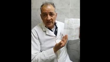 el reclamo viral de un medico en tinogasta