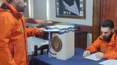 Voto en la Antártida