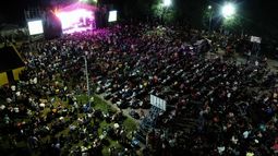 Con gran convocatoria, se realizó el Festival Provincial de la Naranja en Alijilán
