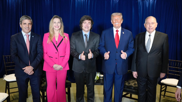 donald trump expreso su apoyo total a milei de cara a las elecciones