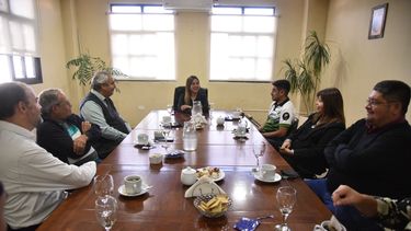 Reunión en la intendencia de Valle Viejo. La competencia es el domingo.&nbsp;