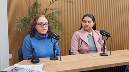 Dras. Silvia Barrientos (izq.) y Melisa Castro. Dras. Silvia Barrientos (izq.) y Melisa Castro.