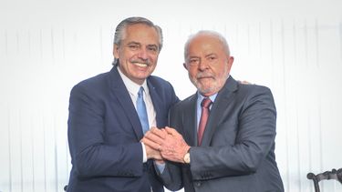 Alberto Fernández se reunió este mediodía con el flamante presidente de Brasil, Luiz Inacio Lula da Silva.