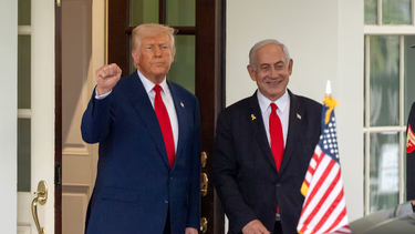 trump y netanyahu presentaron un plan de paz para gaza