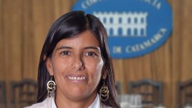 Presidenta de la Corte. Fernanda Rosales Andreotti.&nbsp;