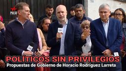 Horacio Rodríguez Larreta: Vamos a terminar con los privilegios de los políticos
