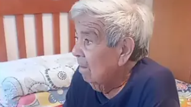Don Cholo. Fue abandonado en La Rioja por su familia.
