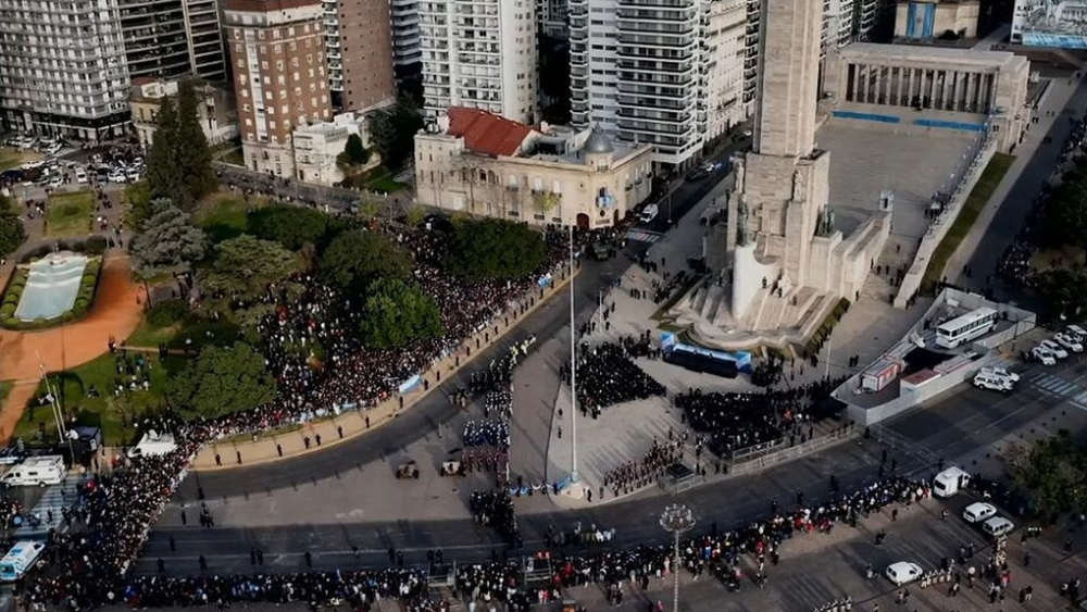 La poca concurrencia al acto de Milei fue motivo de insultos entre la dirigencia libertaria.&nbsp;