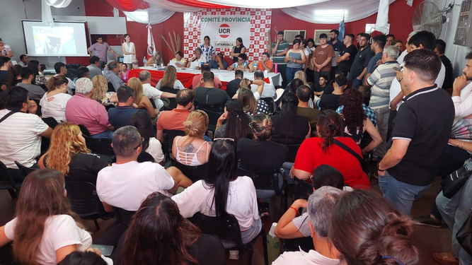 Dio inicio la convención provincial de la UCR