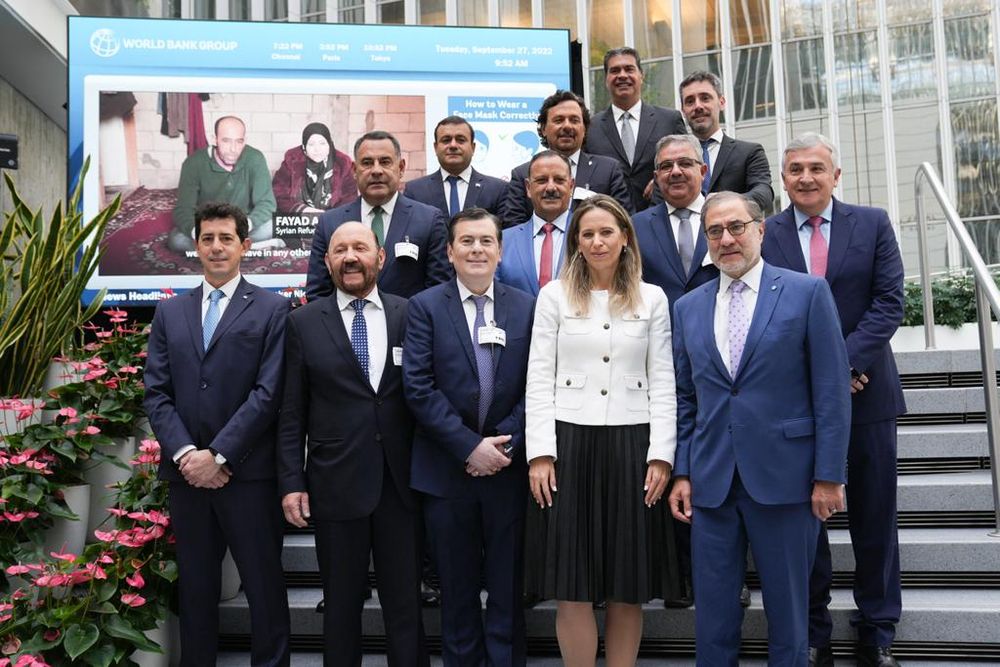Los Gobernadores del Norte Grande se reunieron con autoridades del Banco Mundial y BID