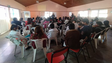 seguridad realizo una jornada de prevencion y concientizacion ante mas de 200 ninos y adolescentes