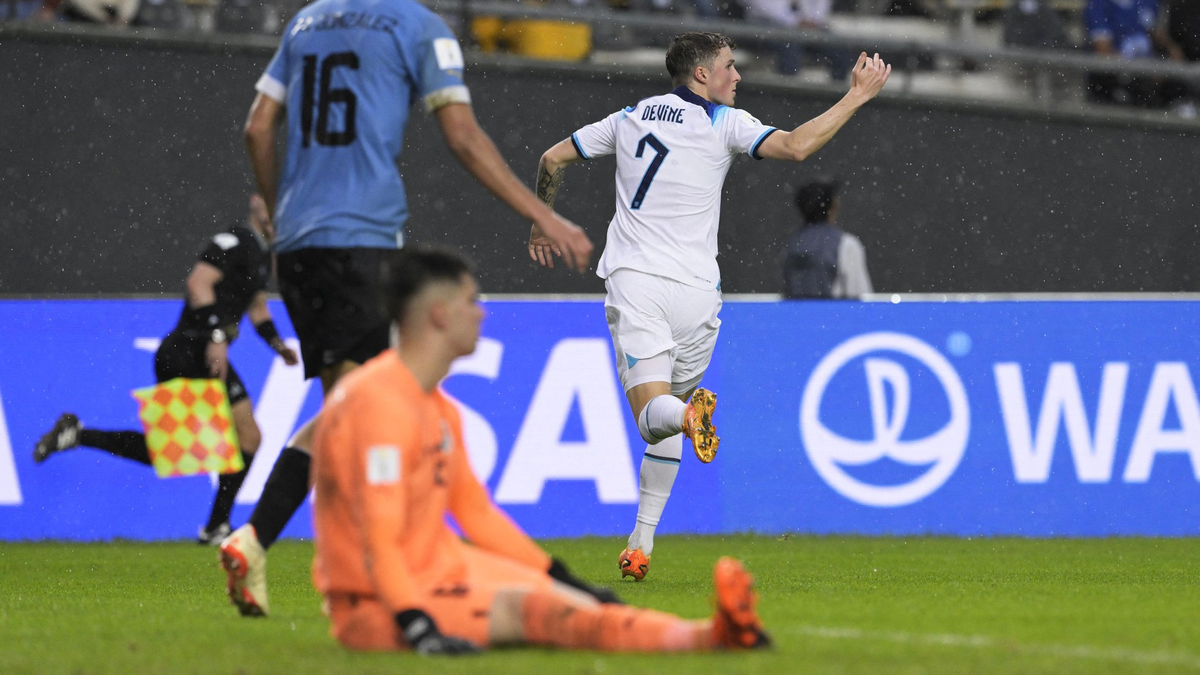 Goles y resumen del Uruguay 2-3 Inglaterra en Mundial Sub-20