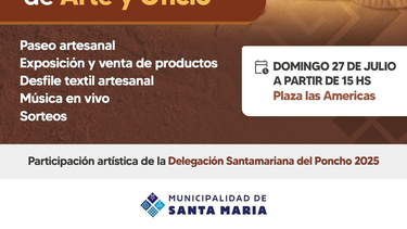 1° Muestra Anual de Talleres de Arte y Oficio en Santa María