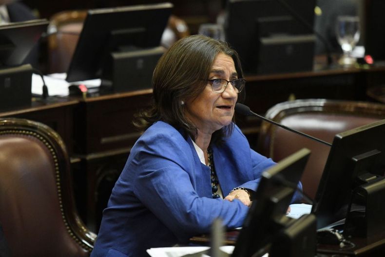 Senadora. Lucía Corpacci. 