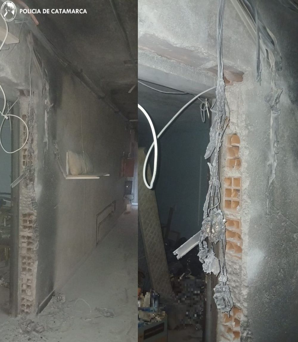 Sofocaron un incendio en un hotel de alojamiento