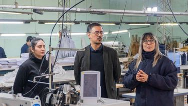 el gobierno provincial reafirma su apoyo a la industria textil en recreo