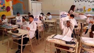 Distribución de estos recursos tan esperados por los chicos y las familias.