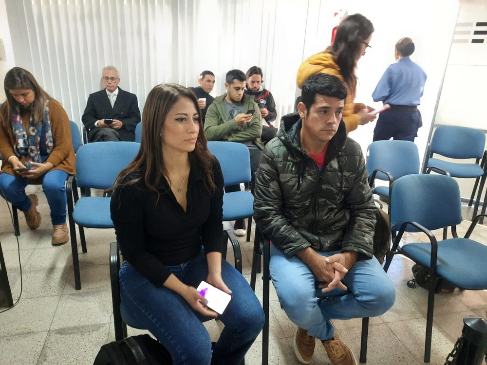 Natalia Rojas, presente en el jury a Palacios.&nbsp;