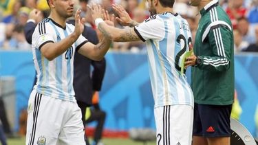 agüero se desgarro y se pierde lo que resta del mundial