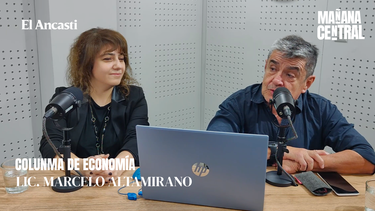Marcelo Altamirano y la ministra Verónica Soria