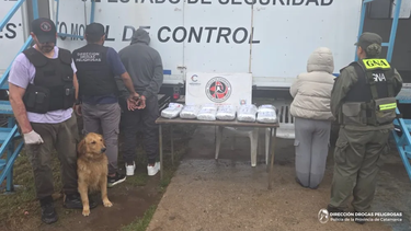 El oficial de 28 años fue detenido en La Viña por intentar transportar marihuana.