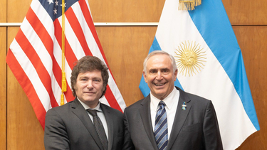 milei se reunio con el embajador de estados unidos