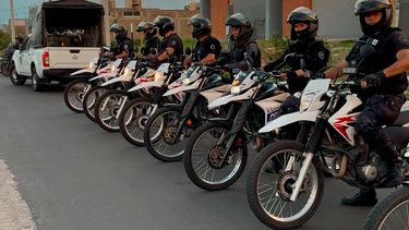 operativo de seguridad en el sur de capital