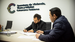 El Colegio de Abogados recibió un terreno para el desarrollo de un predio multideportivo