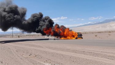 se incendio un auto en ruta 34