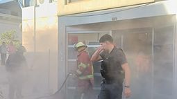 Se incendió una subestación subterránea en Sarmiento y República Se incendió una subestación subterránea en Sarmiento y República