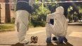 Pesquisas. El domingo a la noche, tras el asesinato en La Chacarita.