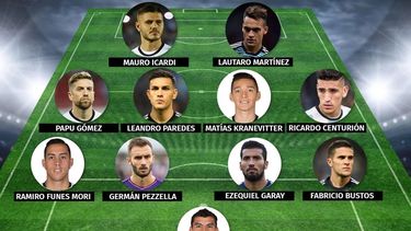 el equipo de los grandes ausentes en la seleccion