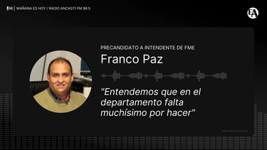 Franco Paz: Entendemos que falta muchísimo por hacer