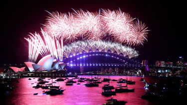 Australia y Nueva Zelanda reciben el 2022 con un tremendo show