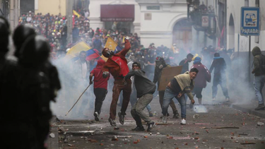 Protestas en Ecuador.&nbsp;