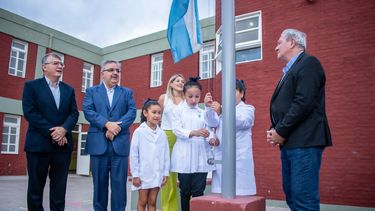 jalil y centurion abrieron el ciclo lectivo en la escuela nº199