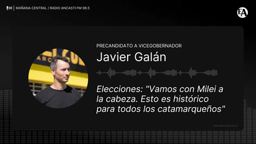 javier galan: vamos con milei a la cabeza