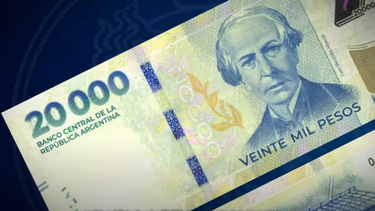 El BCRA pone en circulación el billete de 20 mil pesos