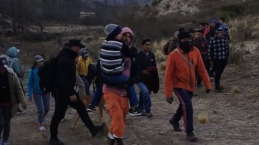 encontraron al nino extraviado en aconquija