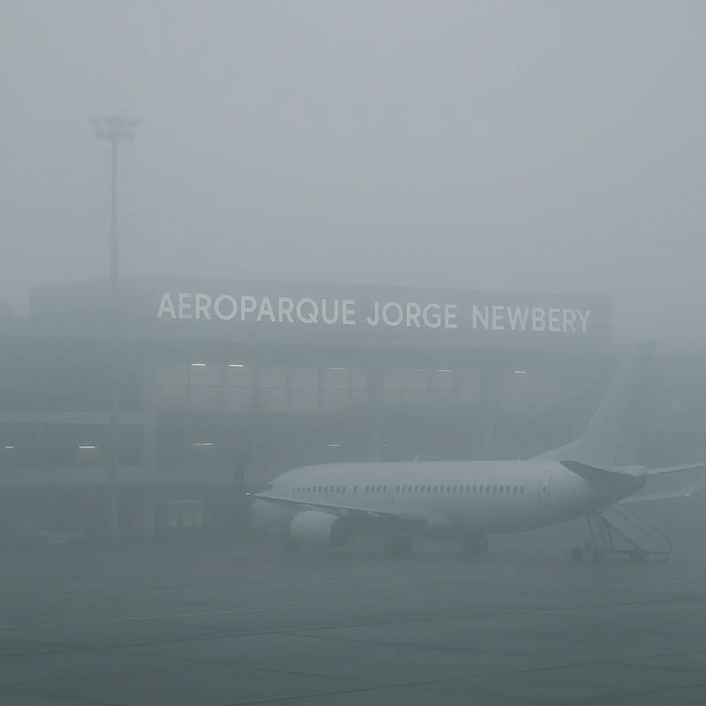 Neblina. Ayer se suspendieron y reprogramaron 60 vuelos en CABA.