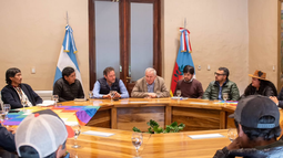 Caciques se reunieron con el Ministerio de Gobierno y pidieron avanzar con el proyecto minero