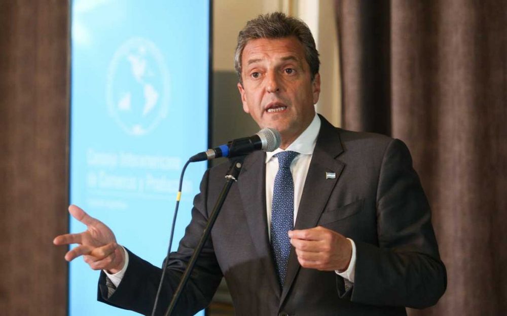 Sergio Massa. Ex ministro de Economía.
