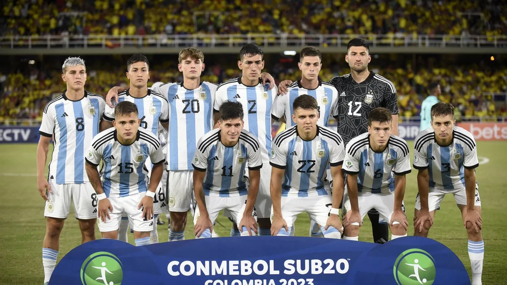 Seleccionado de Argentina que disputa el Mundial de Sub 20
