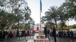 Fray Mamerto Esquiú rindió un cálido homenaje a la Patria en la plaza de San José Fray Mamerto Esquiú rindió un cálido homenaje a la Patria en la plaza de San José
