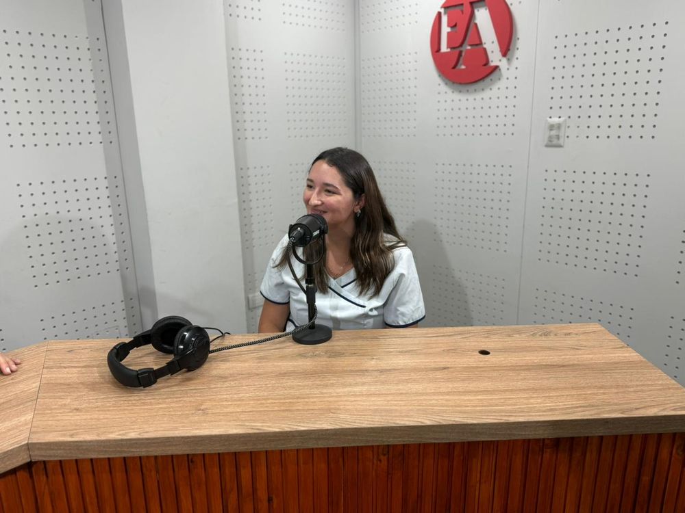 importancia de la salud mental. la licenciada enfatizó la necesidad de poner en palabras lo que se siente.