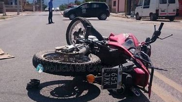 Murió motociclista que se accidentó el jueves