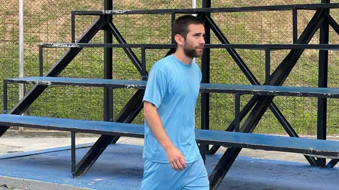 La esposa y el hijo del gendarme Nahuel Gallo llegaron al país