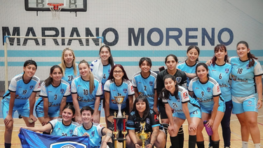 Equipo de la UNCA. Campeón de futsal.