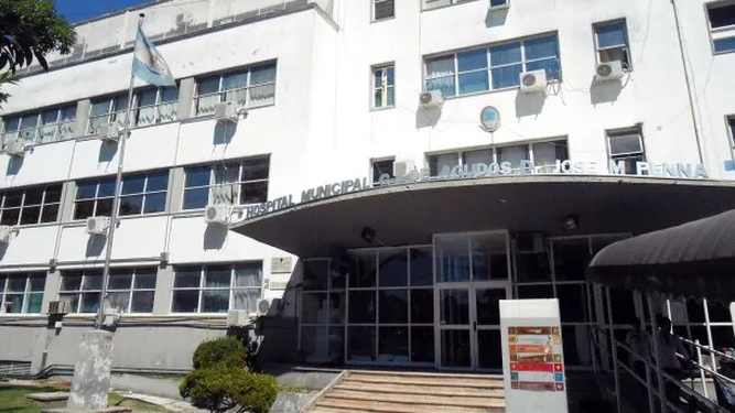 Incendio en el Hospital Penna: trasladaron a varios pacientes