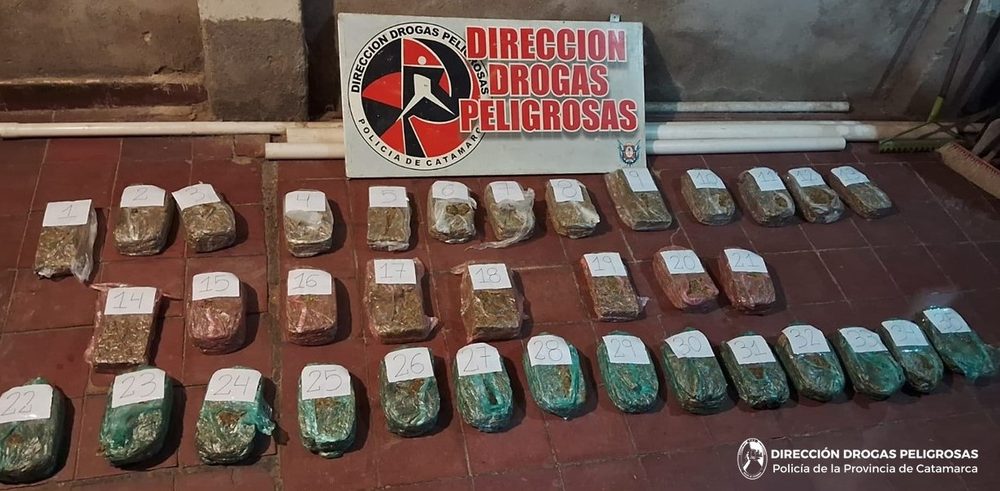 Importante operativo antidrogas: secuestraron casi 18 kilos de marihuana